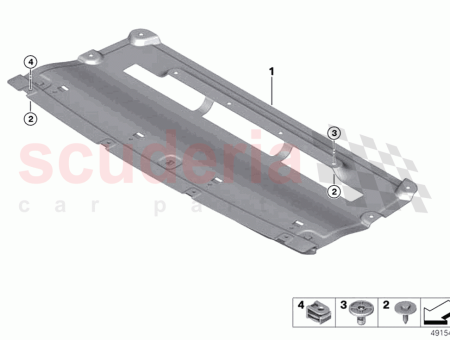 Photo of MOTORRAUMABSCHIRMUNG VORNE…