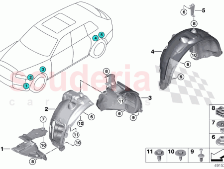 Photo of ABDECKUNG RADKASTEN HINTEN RECHTS…
