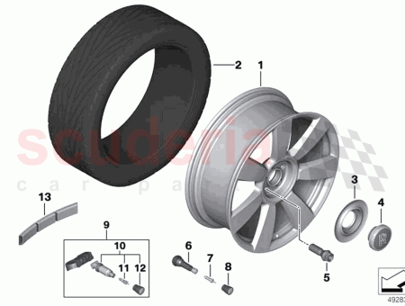 Photo of LEICHTMETALLFELGE POLIERT…