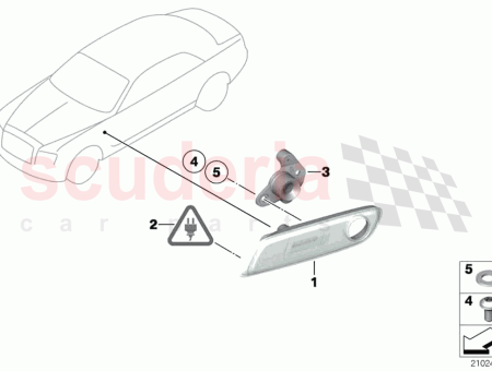 Photo of SEITENMARKIERUNGSLEUCHTE VORNE LINKS 63 14…