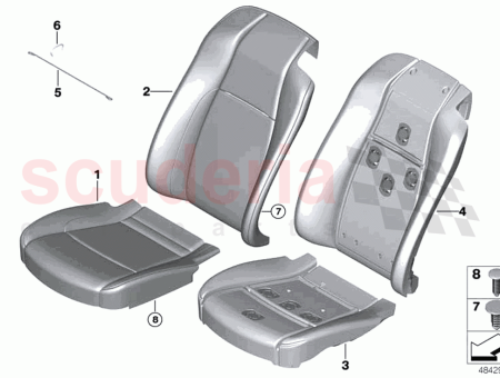 Photo of SCHAUMSTOFFTEIL R CKENLEHNE A C RECHTS…