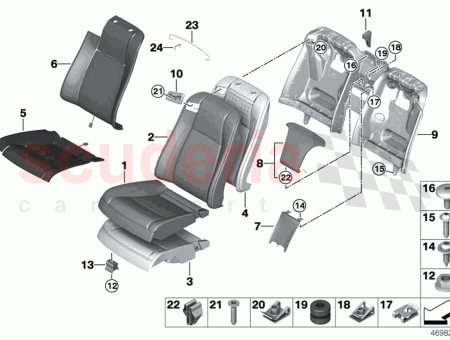 Photo of HEIZELEMENT R CKENLEHNE LINKS…