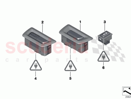 Photo of SCHALTER KOFFERRAUMKLAPPE…