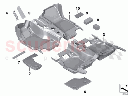Photo of BODENVERKLEIDUNG VORNE…