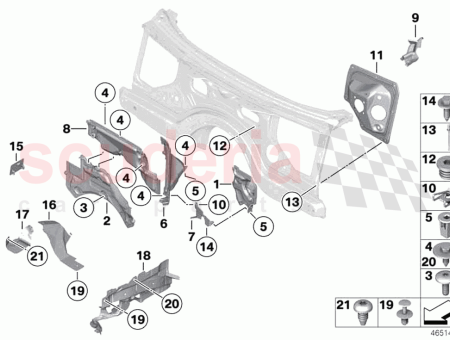 Photo of ABDECKUNG LENKUNG UNTEN LINKS…