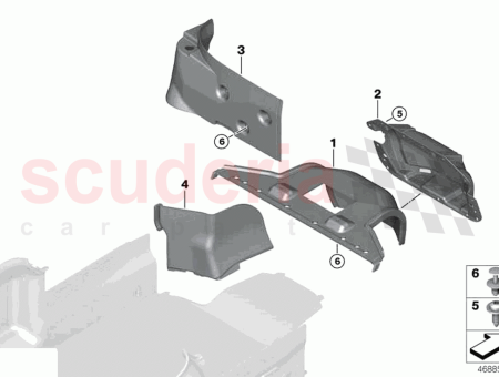 Photo of VERKLEIDUNGSPLATTE KOFFERRAUMABTRENNUNG…