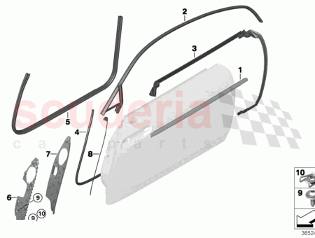 Photo of KANALABDICHTUNG INNEN T R VORNE RECHTS…