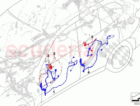 Photo of KABELBAUM T R HINTEN LINKS…