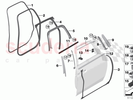 Photo of ABDECKUNG FENSTERRAHMEN T R HINTEN LINKS…