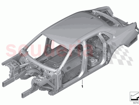 Photo of KAROSSERIE KORPUS MIT FAHRZEUGNUMMER 41 00…