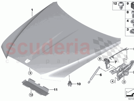 Photo of VERST RKUNG MOTORHAUBE INNEN…