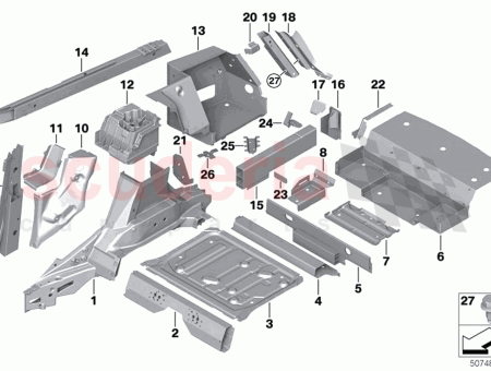 Photo of VERSCHLUSSPLATTE SEITENWAND HINTEN LINKS…