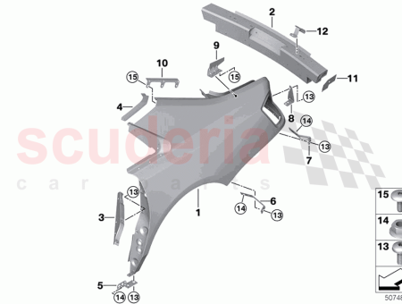 Photo of KONSOLE SEITENWAND HINTEN LINKS 6…