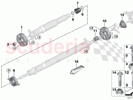 Photo of Centre mount aluminium 26 12…