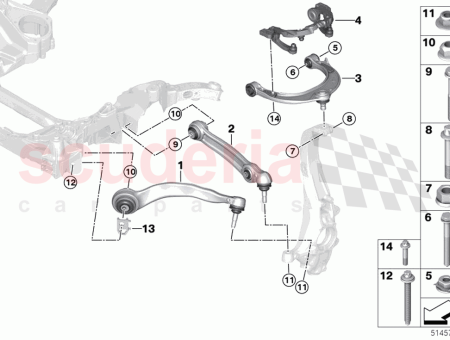 Photo of ZUGSTREBE MIT HYDR BEFESTIGUNG RECHTS…
