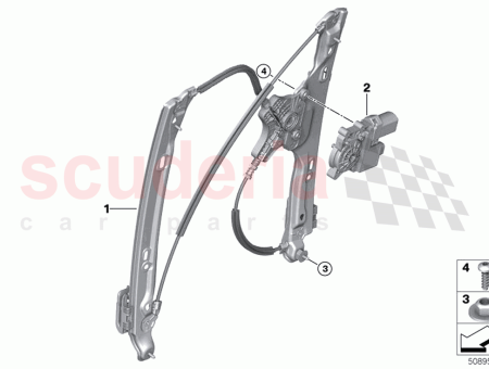 Photo of FENSTERHEBER OHNE MOTOR HINTEN LINKS…