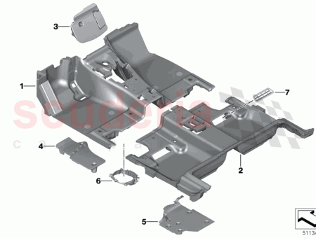 Photo of BODENVERKLEIDUNG VORNE…