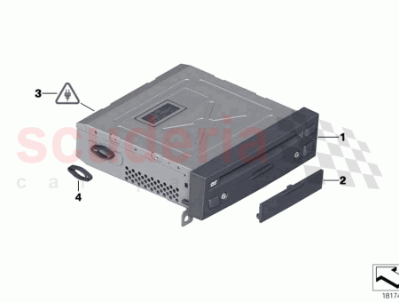 Photo of DVD AUDIO SPIELER HINTERE KABINE…