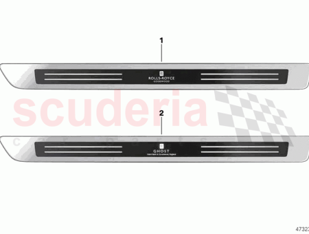 Photo of BELEUCHTETES TRITTBLECH SWB HINTEN RECHTS…