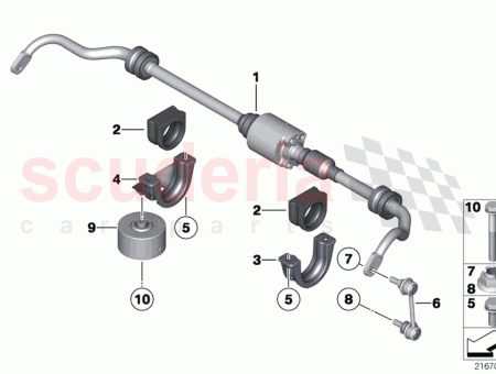 Photo of HALTERUNG F R STABILISATORSTANGE RECHTS…