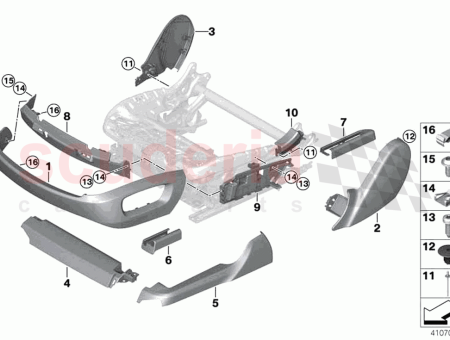Photo of VERKLEIDUNG SITZ INNEN RECHTS…