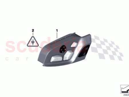 Photo of SCHALTER F R SITZVERSTELLUNG LINKS…