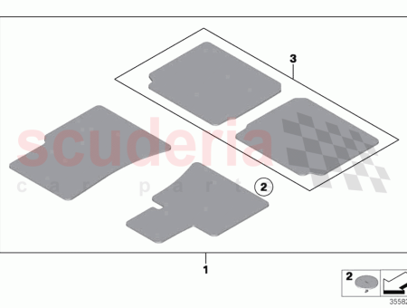 Photo of SATZ FUSSMATTEN VELOURS…