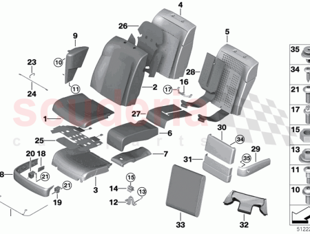 Photo of KOMFORT R CKENLEHNENBEZUG LEDER LINKS…