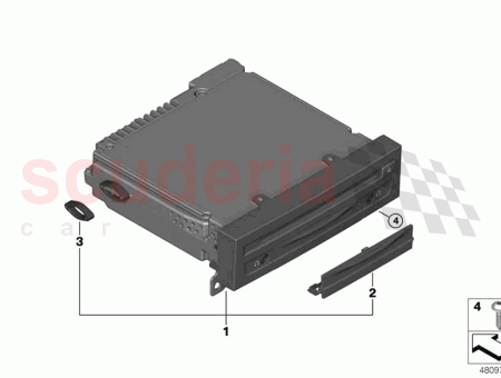 Photo of DVD AUDIO SPIELER HINTERE KABINE…