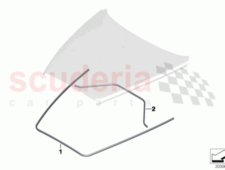 Photo of DICHTUNG MOTORHAUBE VORNE…