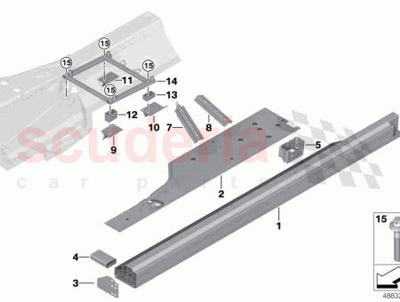 Photo of SITZHALTERUNG VORNE AUSSEN RECHTS…