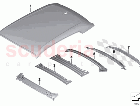 Photo of UNTERTEIL DES HECKSCHEIBENRAHMENS…