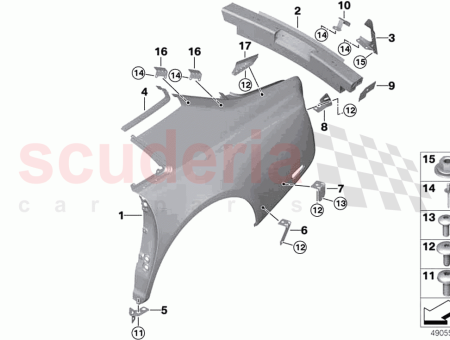 Photo of HALTERUNG SEITENWAND LINKS…