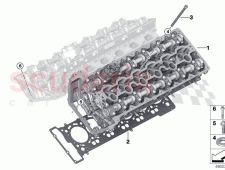 Photo of ZYLINDERKOPF MIT VENTILGETRIEBE…