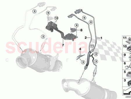 Photo of HALTERUNG STECKVERBINDUNG SAUERSTOFFSENSOR…