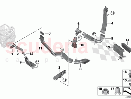 Photo of ADAPTER HINTERER HEIZUNGSKANAL LINKS…