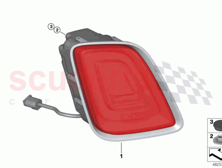 Photo of R CKLEUCHTE LED LINKE SEITENWAND…