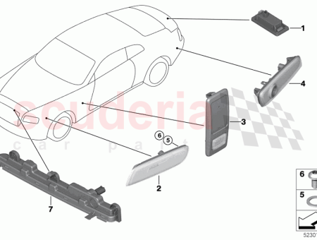 Photo of SEITENMARKIERUNGSLEUCHTE HINTEN LINKS…
