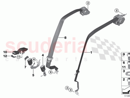 Photo of OBERER GURT HINTEN MIT KINDERSICHERUNG…