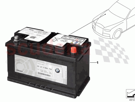 Photo of ORIGINAL BMW AGM BATTERIE…