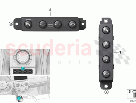 Photo of BEDIENEINHEIT MITTELKONSOLE 61 31…