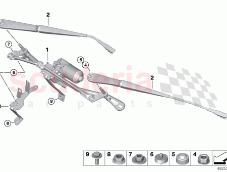 Photo of GEST NGE SCHEIBENWISCHER MIT MOTOR…