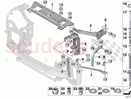 Photo of ST TZSTREBE SEITENWAND UNTEN RECHTS…
