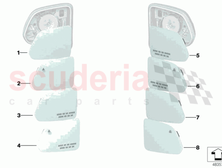 Photo of SPIEGELGLAS BEHEIZT WEITWINKLIG LINKS…