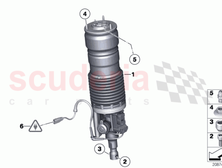 Photo of RP LUFTFEDERBEIN VORNE LINKS…