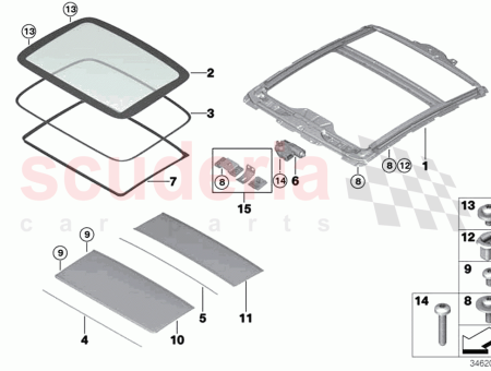 Photo of SCHWIMMENDER DACHHIMMEL ALCANTARA HINTEN…