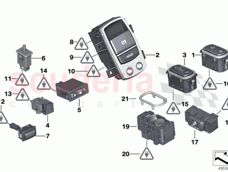 Photo of SCHALTER PARKBREMSE AUTO HOLD…