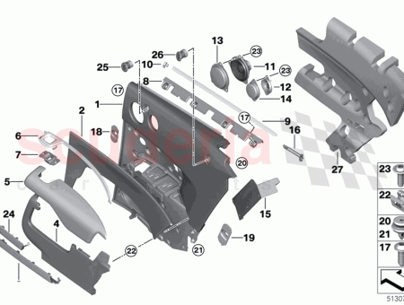 Photo of CHROMLEISTE RECHTS…