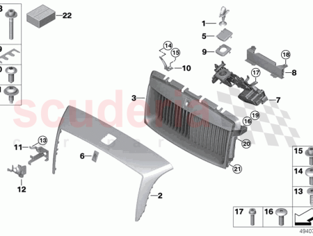 Photo of ABDECKUNG K HLERGRILL GRUNDIERT OBEN…