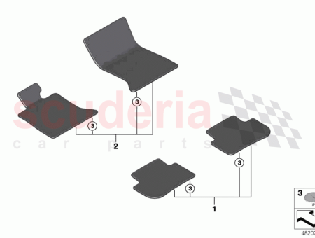 Photo of SATZ FUSSMATTEN VORNE…